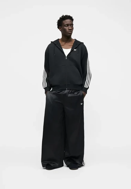 Унисекс худи adidas Originals BAGGY, на молнии, черное