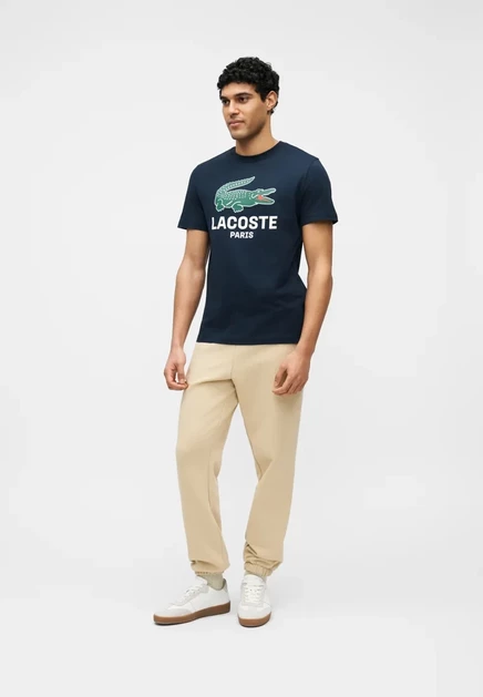 Мужские спортивные брюки Lacoste, горчичные