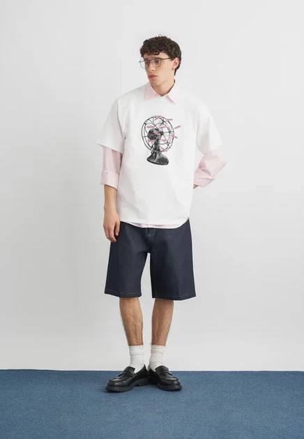 Мужские шорты Carhartt WIP Brandon Smith, синие