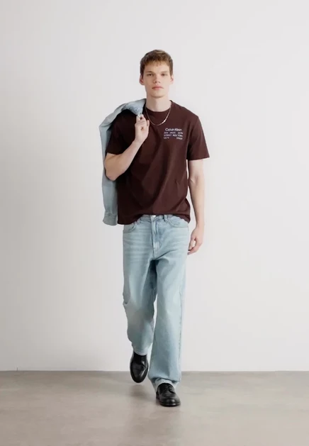 Мужская футболка Calvin Klein Jeans 30S BOX, белая