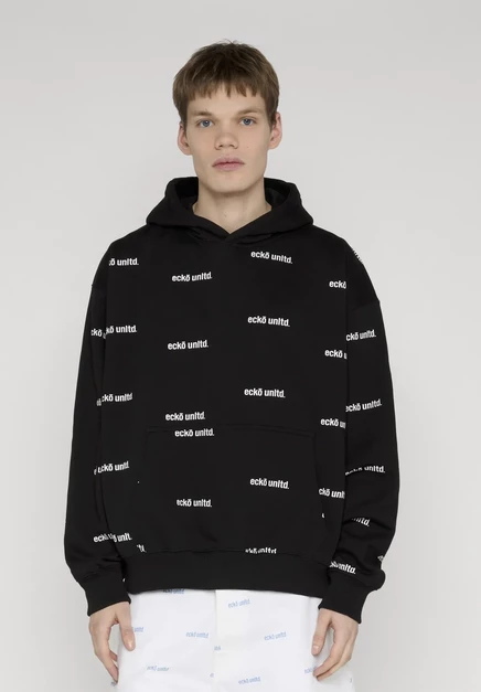 Мужское худи Ecko Unltd. Allover Hoodies, черное