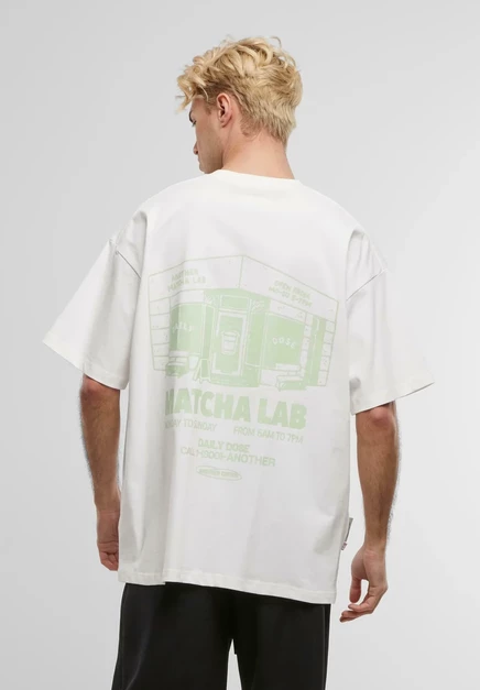 Футболка Another Cotton Lab с принтом, белая
