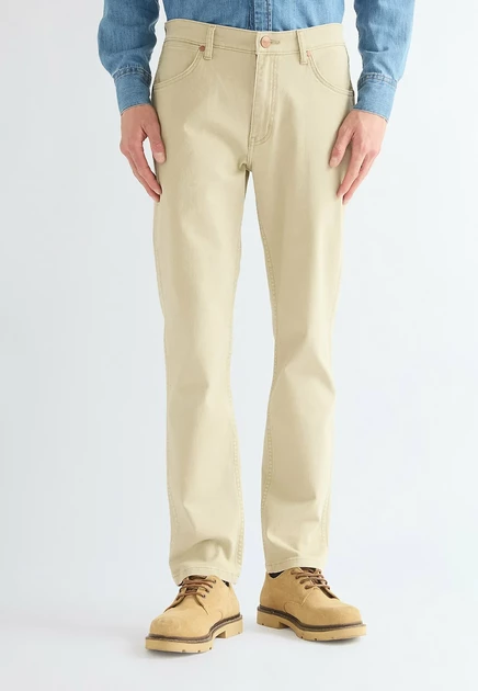 Wrangler LARSTON - Straight leg jeans - heritage haze twill