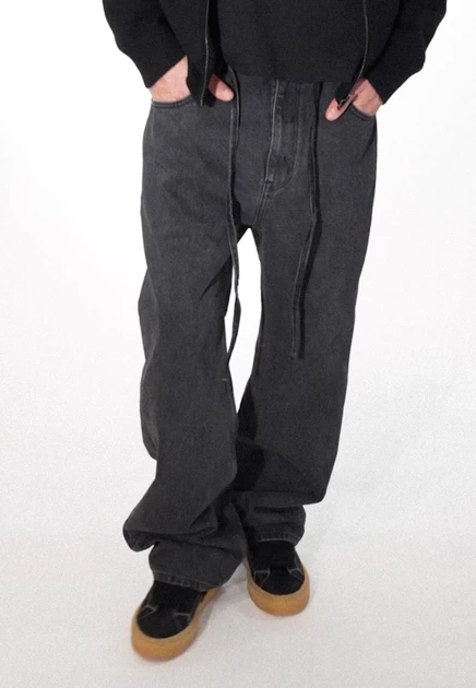 Мужские джинсы Project Blue Baggy, черные