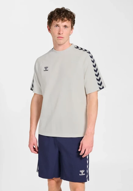 Унисекс-футболка Hummel HMLROOT, бело-синяя