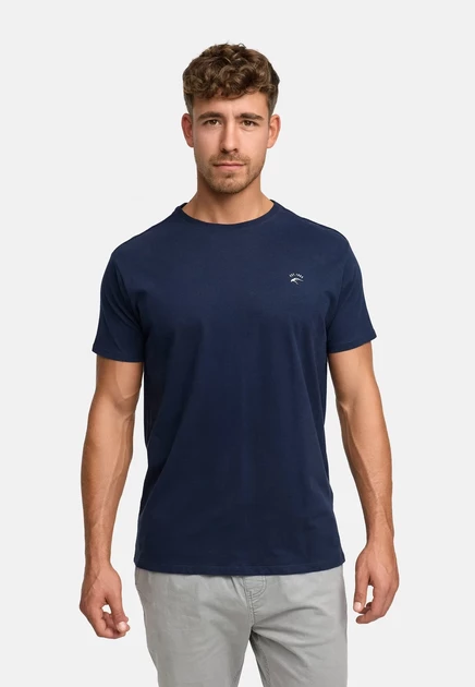 Мужская футболка Indicode Jeans Kloge, темно-синяя