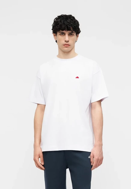 Мужская футболка Ellesse Play Nice с принтом, черно-белая