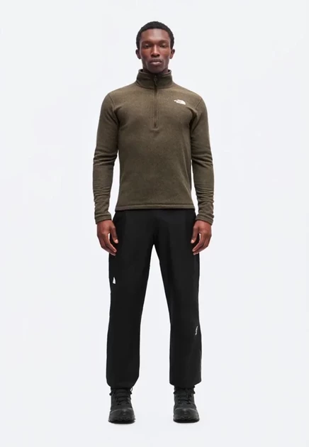 Мужской флисовый пуловер The North Face Cap Rock, коричневый