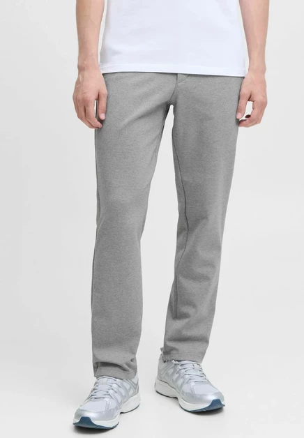 Мужские брюки Jack & Jones Chino Slim Fit, серый меланж