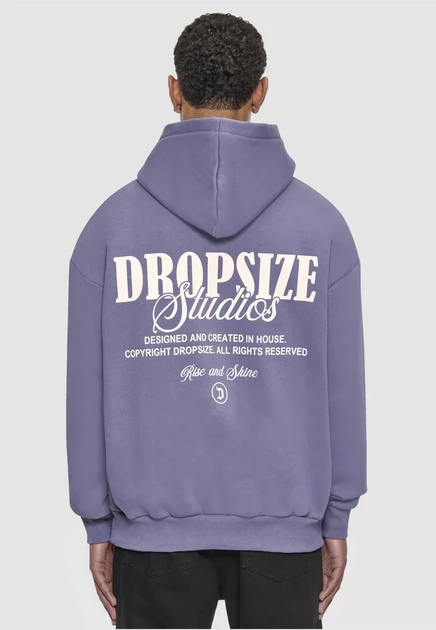 Мужское худи Dropsize Oversize Studios, синее