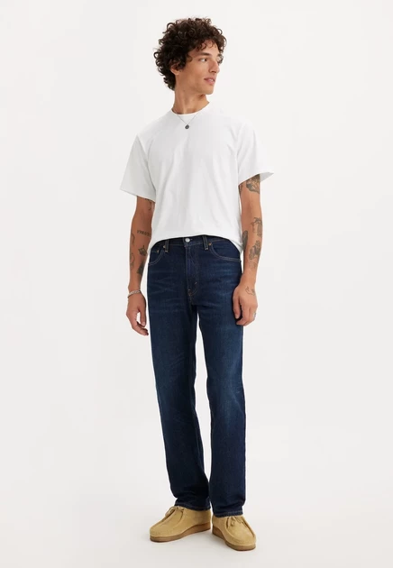 Мужские джинсы Levi's 505 Regular, прямые, синие
