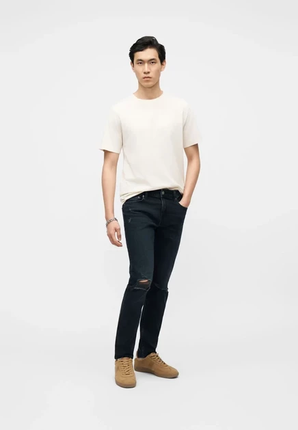 Мужская футболка Jack & Jones CATSKILLS, молочная
