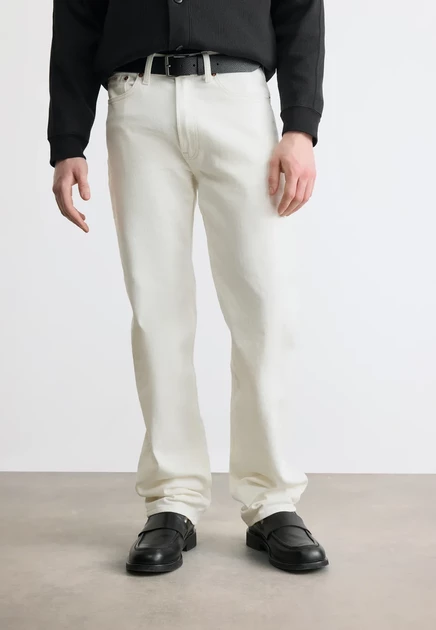Мужские джинсы Calvin Klein Jeans Straight Leg, белые