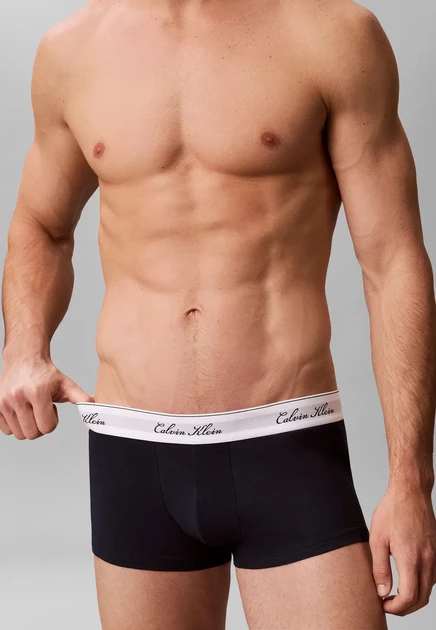 Мужские боксеры Calvin Klein, 3 шт., темно-синие/хаки/голубые