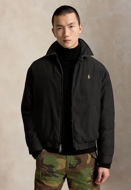 Мужская пуховая куртка Polo Ralph Lauren, черная