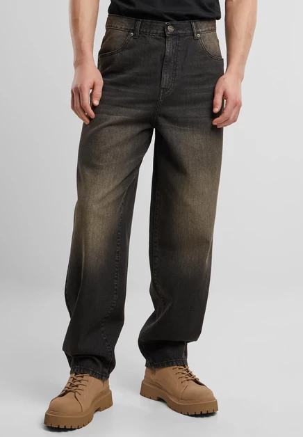 Мужские джинсы Urban Classics Relaxed Fit, темно-синие