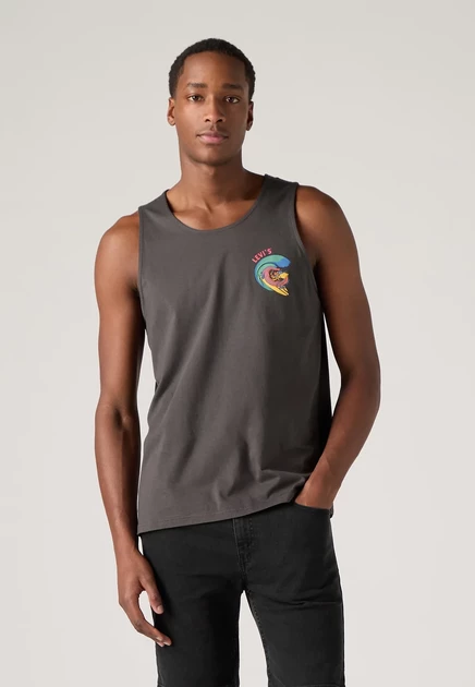 Мужская майка Levi's Relaxed Graphic Tank, черная