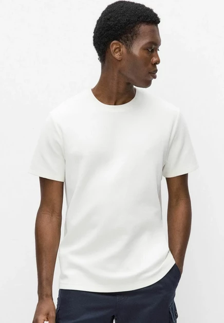 Мужская футболка Bondelid Roberto Structure Tee, белая
