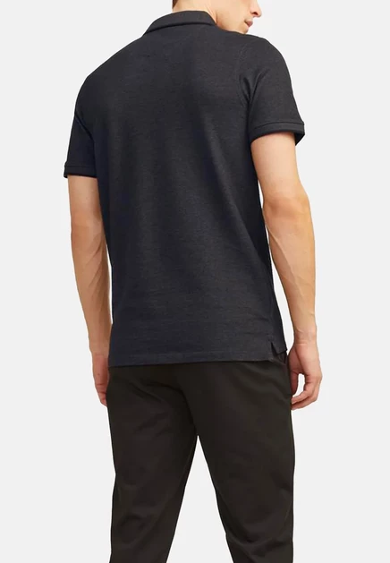 Мужское поло Jack & Jones Paulos, 2 шт., серое меланж
