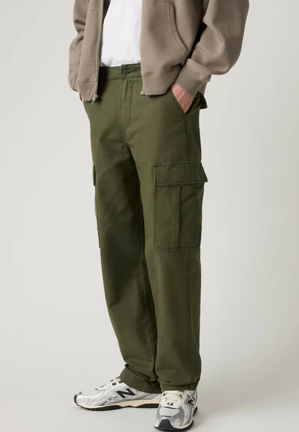 Мужские карго-брюки Levi's XX Cargo Straight, зеленые
