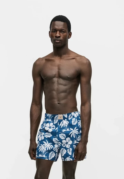 Мужские боксеры Hollister Floral, 2 пары, голубые