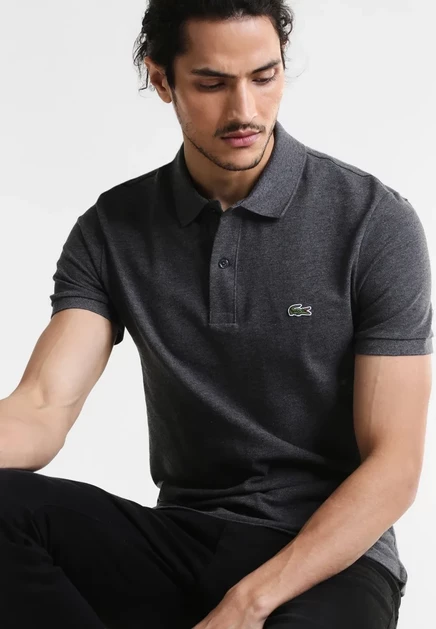 Lacoste PH4012_166 - Polo shirt - red urban grey chine