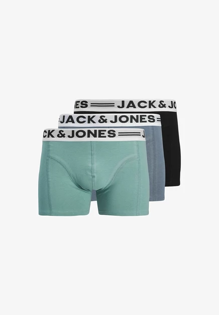 Мужские боксеры Jack & Jones Sense, 3 шт., черные
