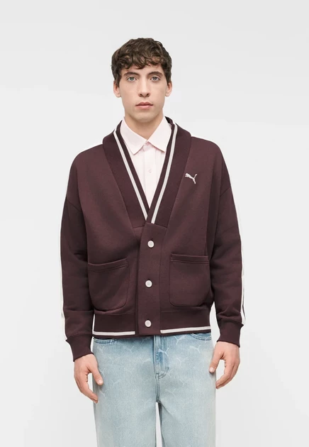 Унисекс-свитшот Puma Oversized, шоколадный