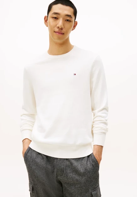 Мужской джемпер Tommy Hilfiger, цвета слоновой кости