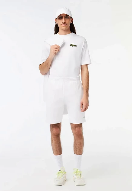 Мужские шорты Lacoste, белые