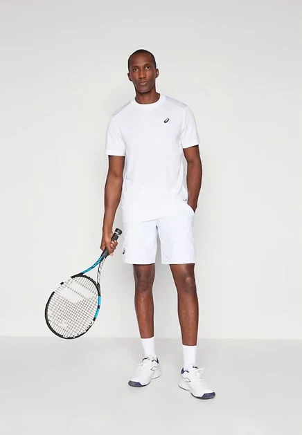 Мужская спортивная футболка Asics Court, хаки/белая