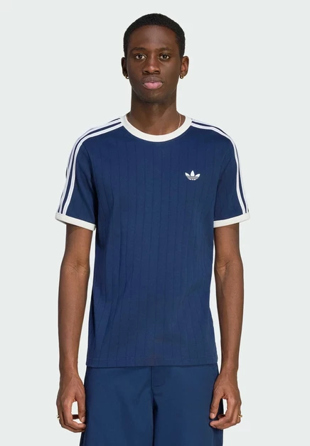 Мужская футболка adidas Originals 3-Stripes, индиго