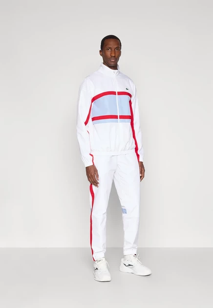 Мужской костюм Lacoste Sport Tennis, бело-афилловый