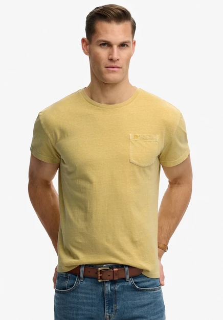 Мужская футболка Superdry & Co Basic, желтая