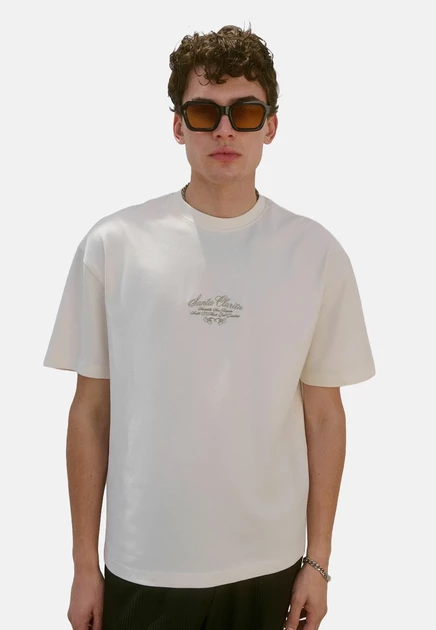 Мужская футболка Next Tall Fit Graphic Print, экрю