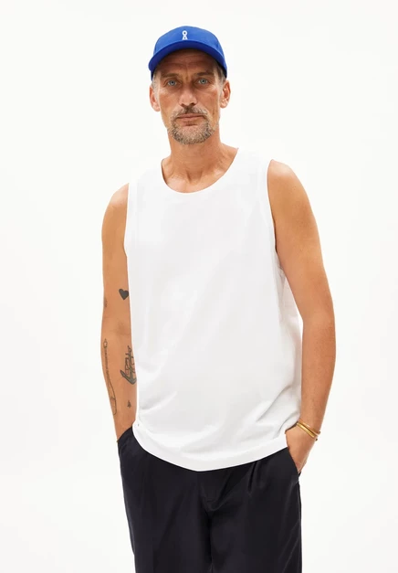 ARMEDANGELS ADRIAAN - Top - black white