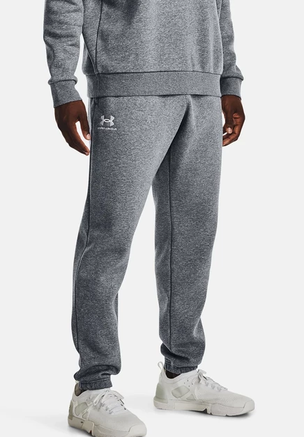 Мужские спортивные брюки Under Armour ICON FLEECE, серо-белые