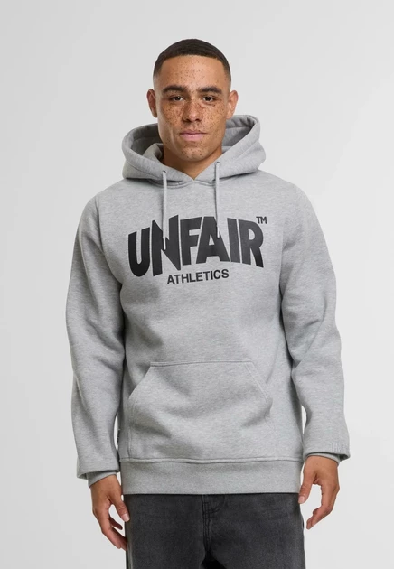 Мужское худи Unfair Athletics Classic Label, серое
