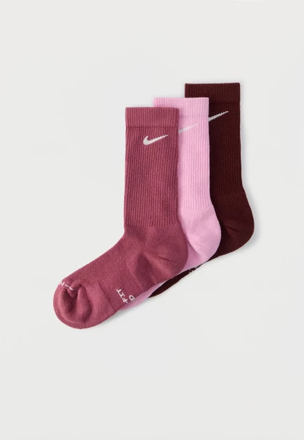 Носки Nike Performance, 3 пары, розовые/бордовые
