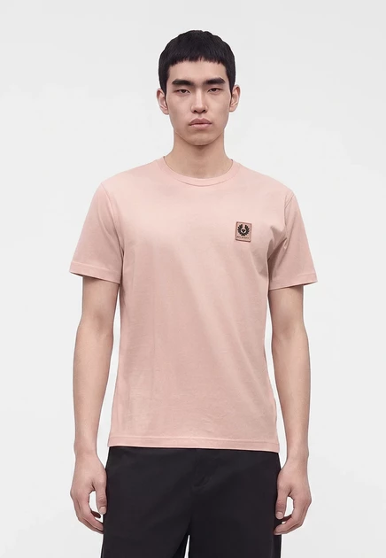 Belstaff Basic T-shirt - atlantic grey dusk pink
