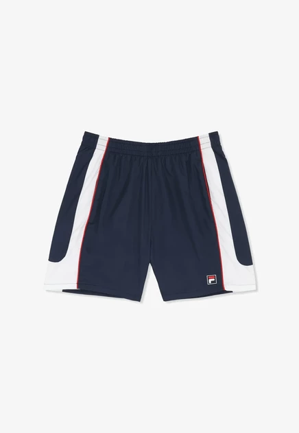 Мужские шорты Fila Pistoia Loose Blocked, черно-белые