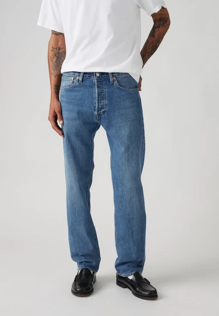 Мужские джинсы Levi's 501 Original, Never Settle Stretch
