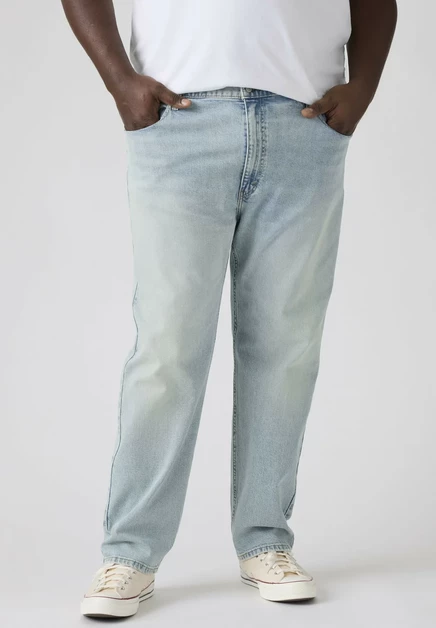 Мужские зауженные джинсы Levi's Plus 502, синие