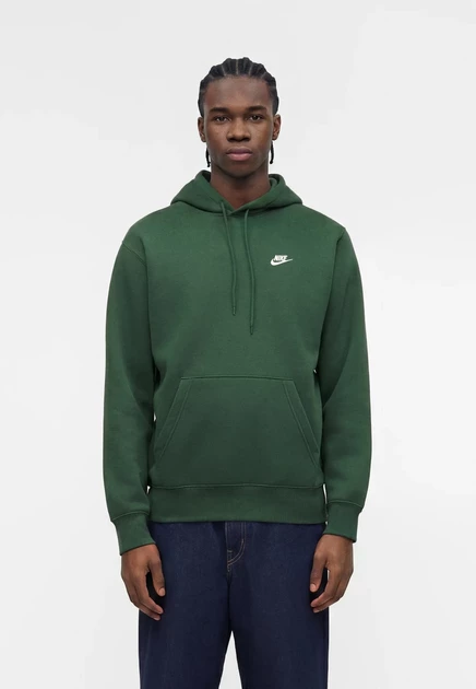 Nike Sportswear CLUB HOODIE - Hoodie - magenta/midnight navy fir/white