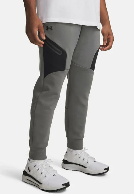 Мужские флисовые брюки Under Armour Unstoppable, зеленые