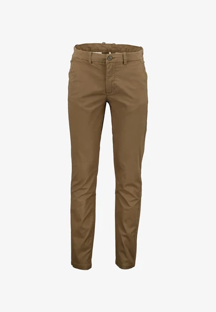 Lindbergh SUPERFLEX CHINO PANTS - Chinos - sand dk olive