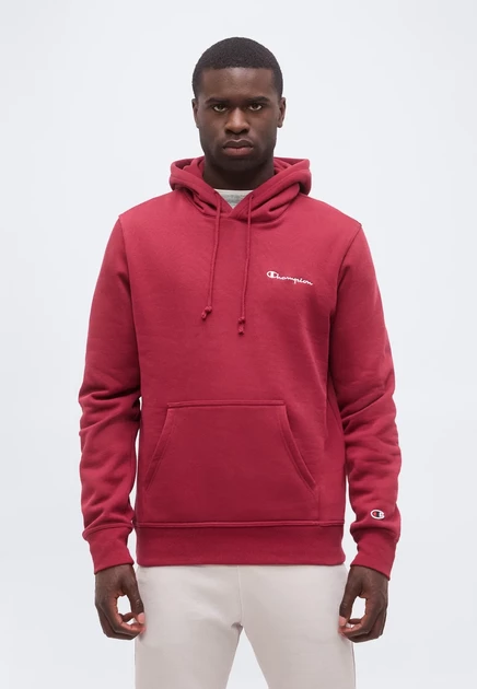 Мужское худи Champion SPORTSWEAR, темно-красное