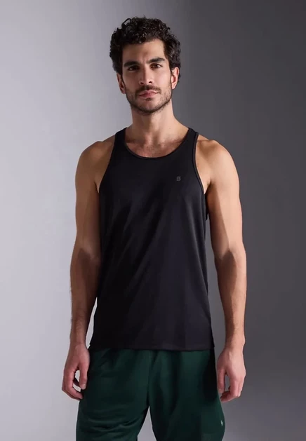 Мужские майки Pier One Sport Essential, 2 шт., черные