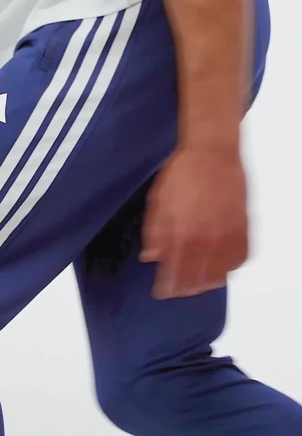 Мужские спортивные брюки adidas 3 Stripes, сине-белые