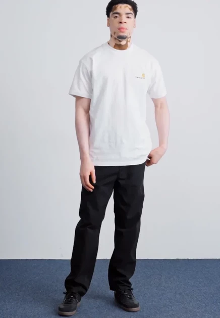 Мужские брюки Carhartt WIP Flint Pant, черные